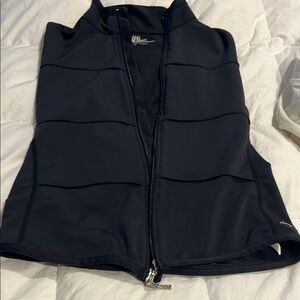 Snow Angel Black Zip-Up cycling Vest